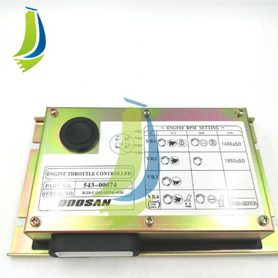 543-00074 Throttle Controller ECU Computer Board 54300074  For DH220-5 Excavator
