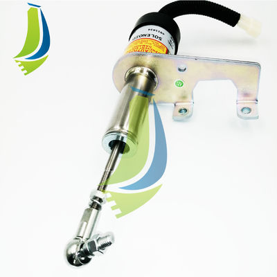 4911834 12V Diesel Engine Stop Solenoid Fuel Shutoff Valve for Engine Excavator Parts
