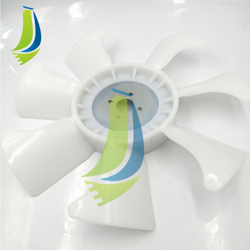 V1505 Excavator Spare Parts  Four Hole Seven Leaf Fan Blade For Engine